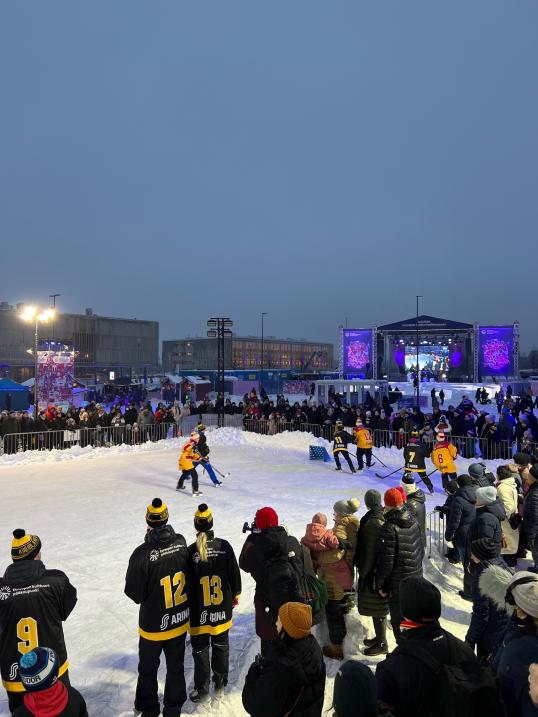 City of Oulu during the European Capital of Culture 2026 - opening ceremonies in January 16-18, 2026