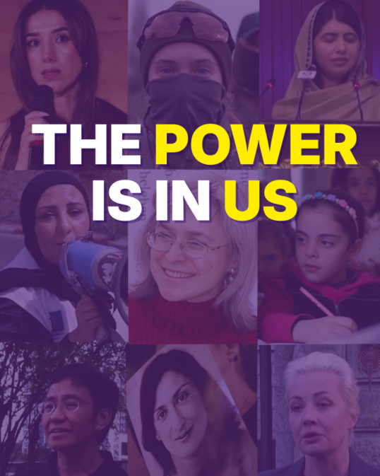 Campaign visual The Power is in us
