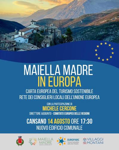 Leaflet local event in Cansano